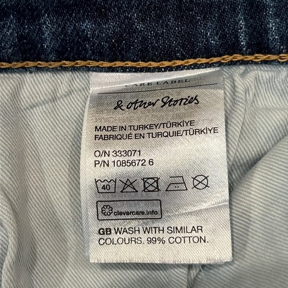 Los Angeles Atelier & Other Stories Straight High Rise Size 29 - Picture 12 of 16